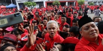 'Pak Ganjar Presiden Kami' Menggema di HUT PDIP, Megawati Belum Beri Bocoran