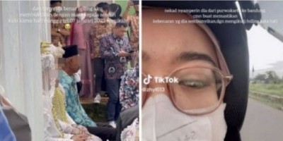 Sakit Hati... Perempuan Asal Purwakarta Rela Naik Motor ke Bandung Demi Memergoki Pacar Menikahi Orang Lain